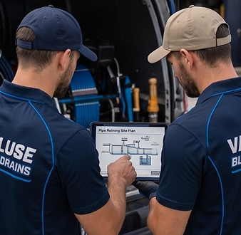 No-dig pipe relining service